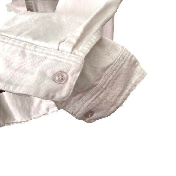 Roberta White Georgia Button Down Made in USA Size Medium - Picture 10 of 13